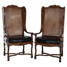 Pair Of Antique French Carved