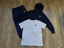Nike Boys 3 X Navy Tracksuit