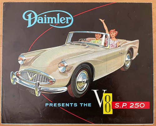 Colour illustrated daimler - colour,