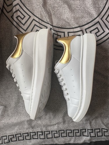 Alexander mcqueen white gold - mcqueen, white/gold