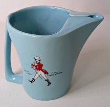 Wade Johnny Walker Ceramic Water Jug Light Blue.
