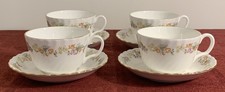 4 Royal Kent Bone China Floral
