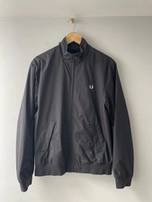 Men’s Fred Perry Harrington Jacket In Black - Small - 2058