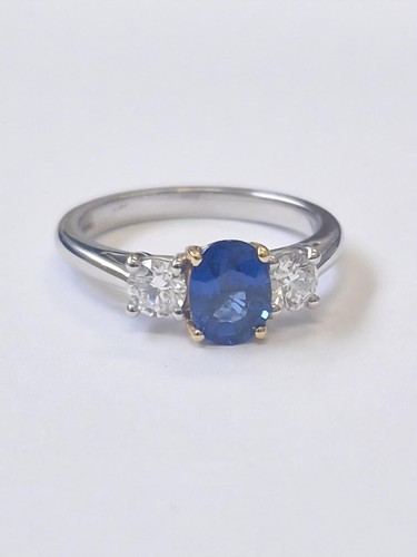 Sapphire and diamond three - and,