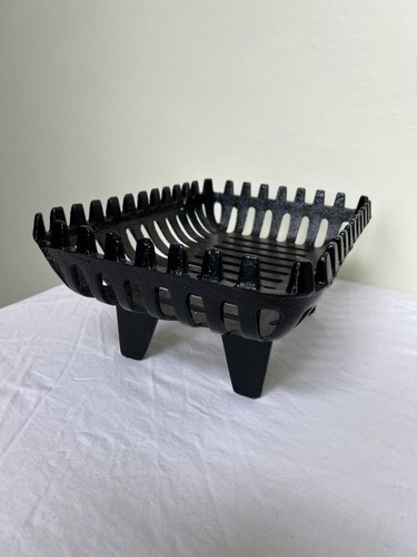 Cast iron fire basket - cast, basket,