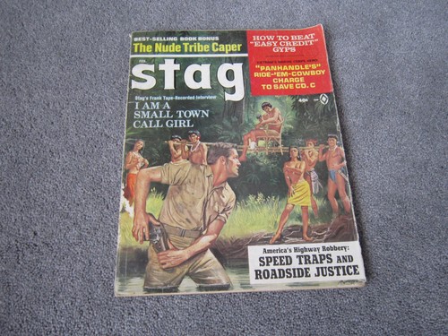 Vintage mens stag magazine - stag,