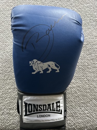 Darren barker hand signed - signed, blue
