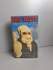 Bad Taste (VHS, 1999) - Peter Jackson Gore Horror 18 Cult Movie Fantasy Sci-fi