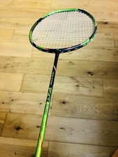 yonex voltric FB Flash Boost badminton 5U light racket STRUNG BG65Ti 27lbs