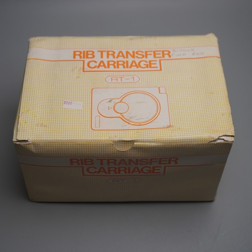 Singer rib transfer carriage - singer,