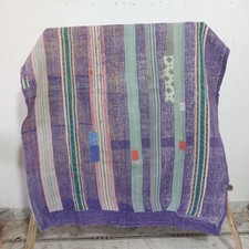 Handmade kantha quilt - kantha, vintage
