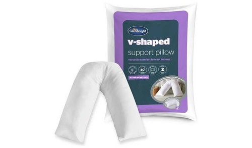 Silentnight shaped support - silentnight, v-shaped