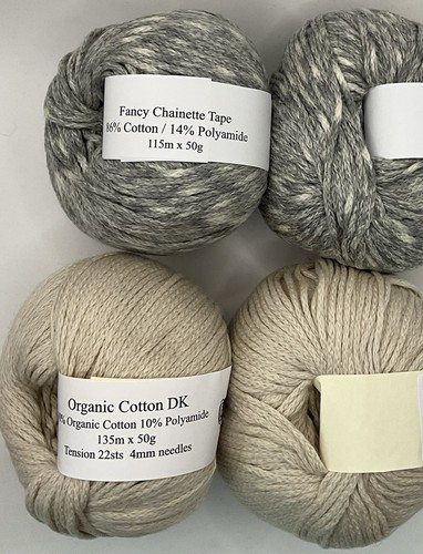Knitting 50g organic - x,