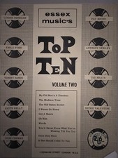 Essex Music's  Top Ten  Volume Two  -  Songbook