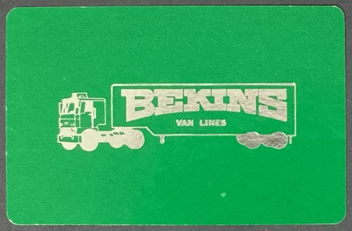 Bekins van lines vintage - van,