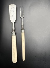 Antique Bone Handle Serving