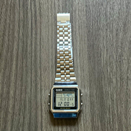 Casio world time a500 digital - time,
