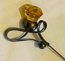 Art Nouveau Silver & Citrine