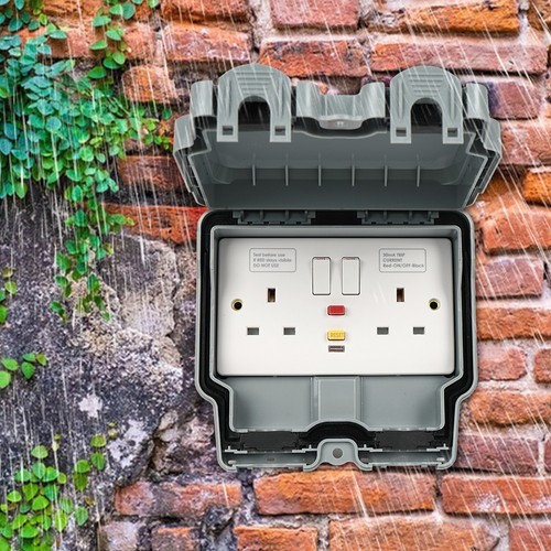 Outdoor socket weatherproof - outdoor,