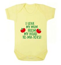 I love my mum ... , baby vest