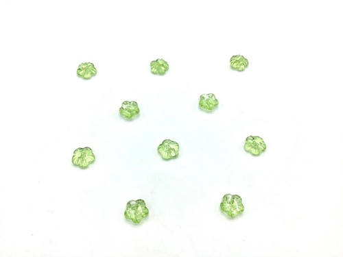 Flower patterned craft buttons - flower,