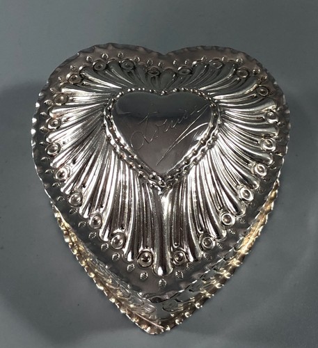Victorian silver heart - victorian, shaped