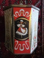 vintage 1950 Plåtburk