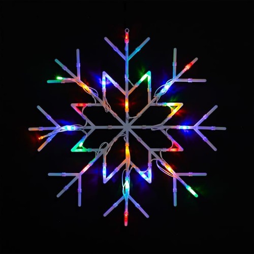 Snowflake silhouette led - snowflake, 24