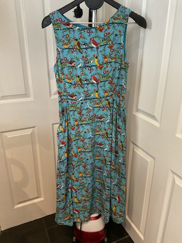 Emily fin dress turquoise - fin,