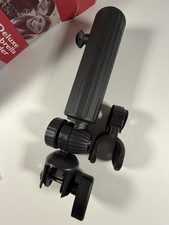 Masters Deluxe Golf Umbrella Holder Black Plain  Tilt Protection 