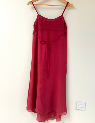 Jigsaw dusky red 100 silk - jigsaw, 100%