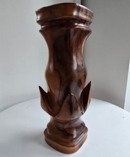 Vintage Hand Carved Olive