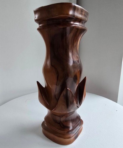 Vintage hand carved olive - vintage,