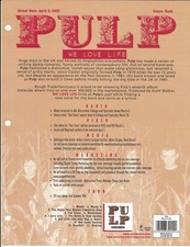 Jarvis Cocker PULP Rare