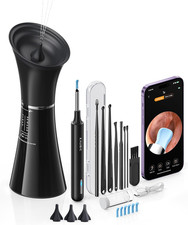 Ear Wax Removal Kit with Camera Ear Cleaner Tool Irrigation System Cleaning Set