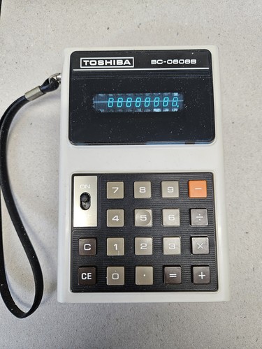 Toshiba calculator 0808b - toshiba,