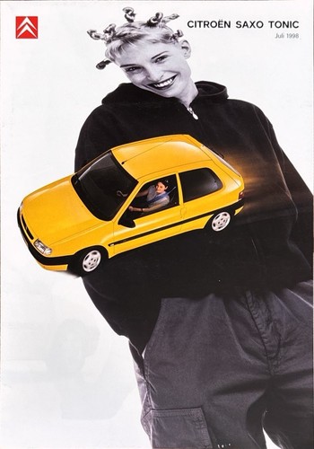 Citroen saxo tonic brochure - citroen,