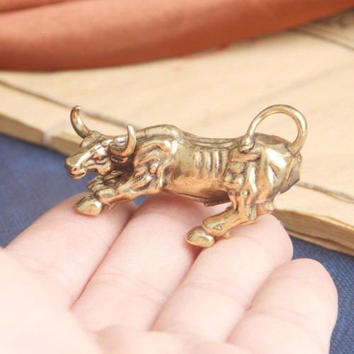Brass bull wall - bull,