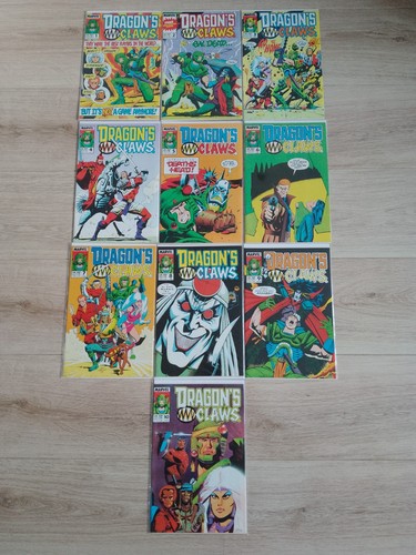 Marvel dragon claws 1 - claws, #1-10