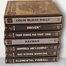 PlayStation 1 (PS1) Game Bundle Joblot x7 Pre-owned Used 