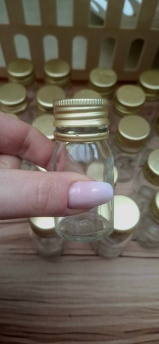 Small glass bottles - 10,