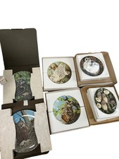 6 x Wedgwood and Coalport Owl