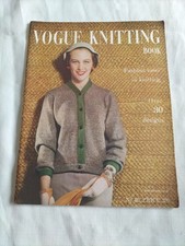 1955 / 1956 Vogue Knitting Book No 46 Vintage Knitting Patterns Fashion