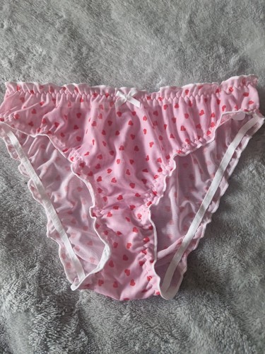 Size cute pink heart print - 10,