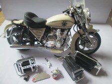 KAWASAKI POLICE 1000  1-12 SCALE AOSHIMI MOTORCYCLE MODEL SPARES OR REPAIR