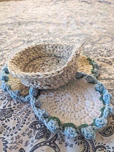 Handmade crochet floral - handmade,