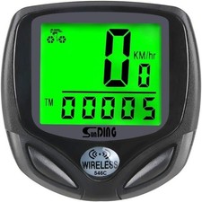 Wireless Bike Speedometer Computer Speedo MTB Cycling Odometer LCD Waterproof