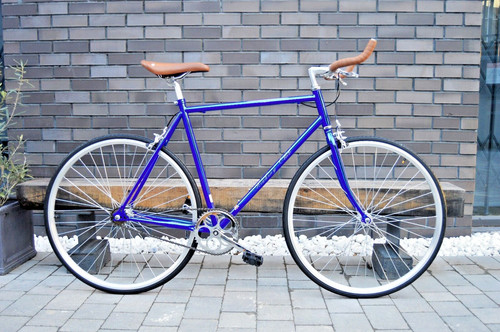 New vintage single speed bike - single,