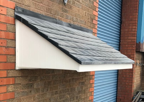 Grp fibreglass door porch 2mtr - grp,