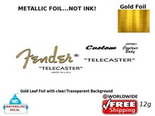 Fender Telecaster Guitar Decal